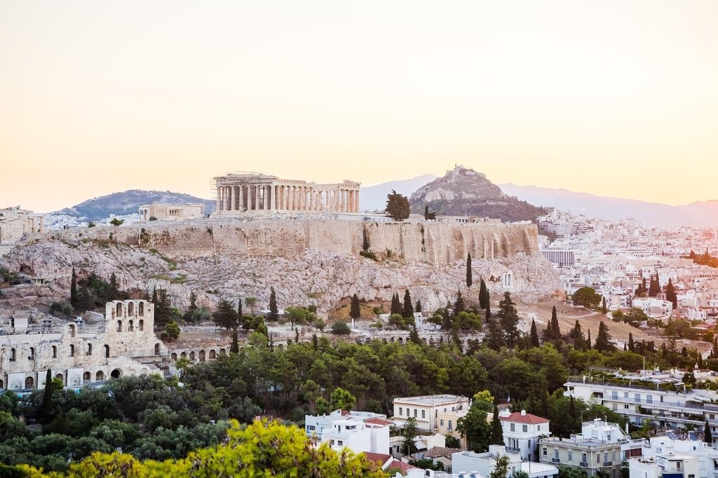 Itinerario de visita en la Acrópolis de Atenas